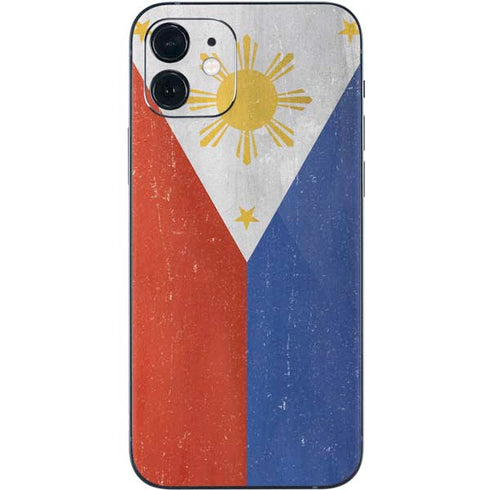Philippines Flag Distressed iPhone 12 Mini Skin